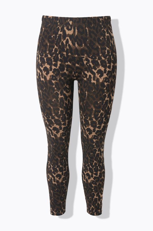 Клин с леопардов принт