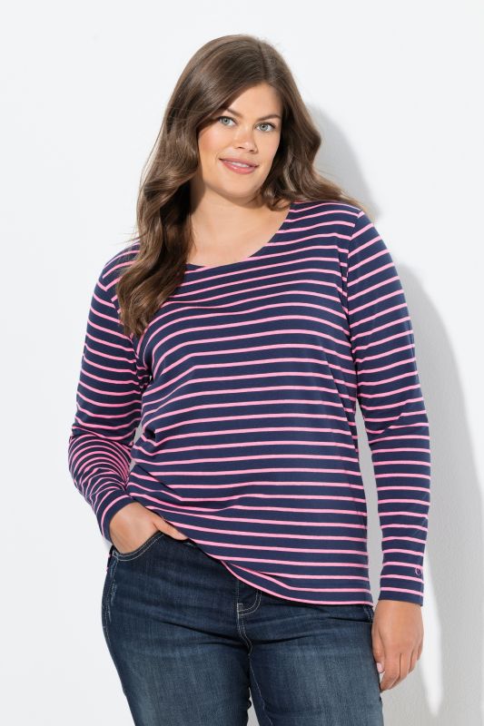 Striped Crew Neck Shirt