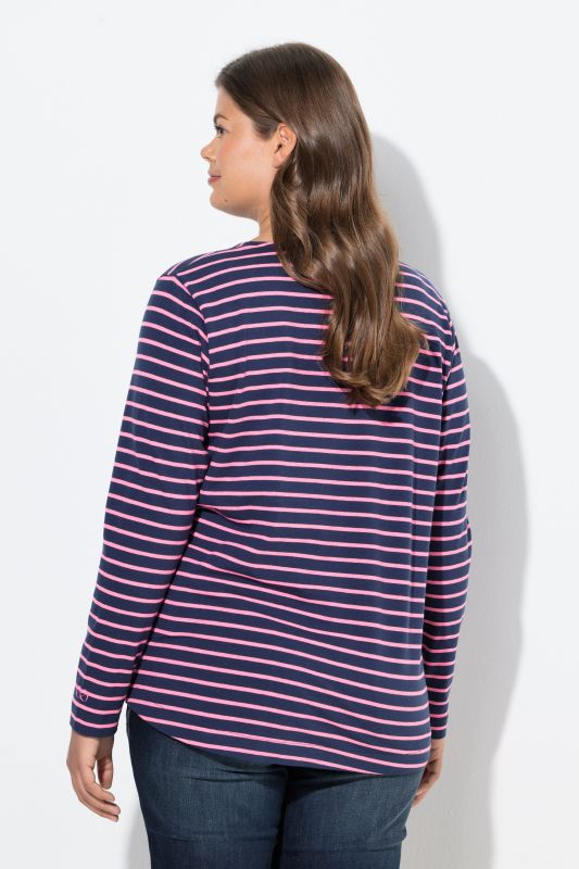 Striped Crew Neck Shirt