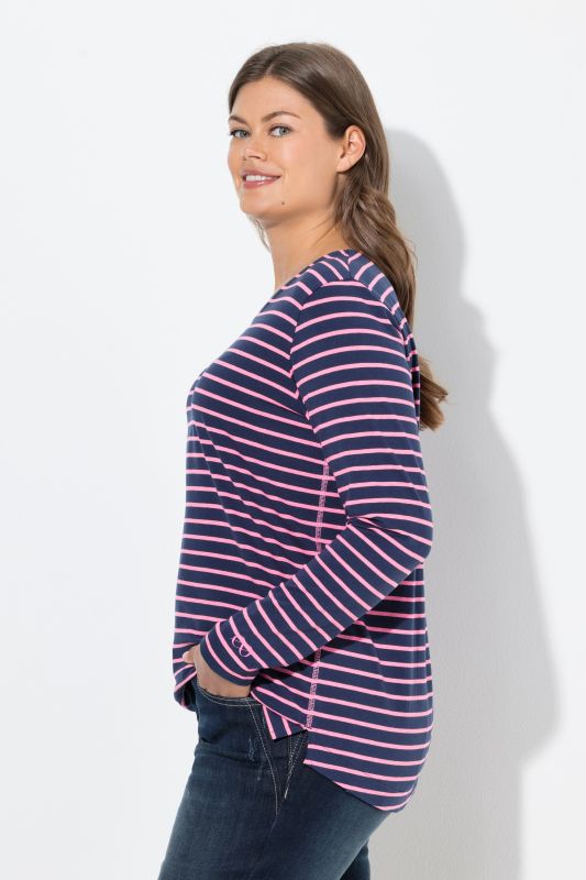Striped Crew Neck Shirt