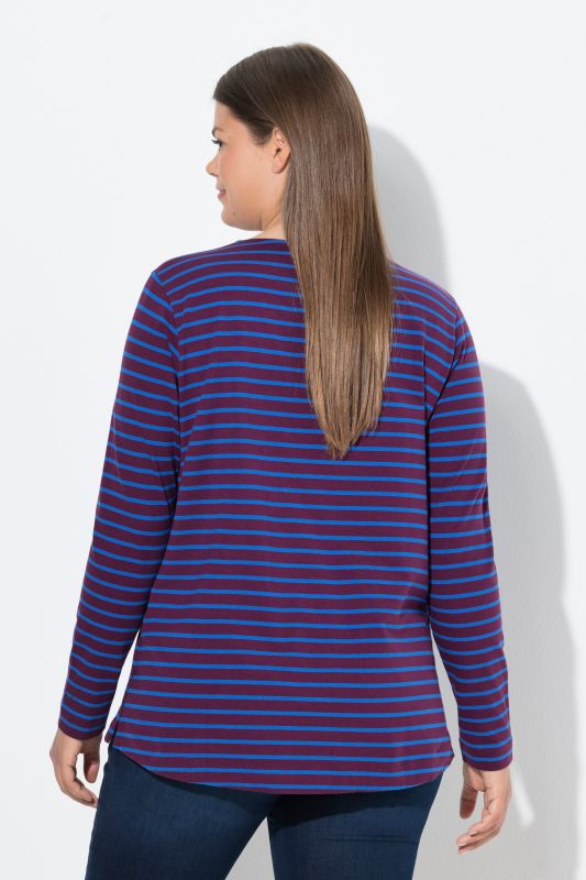 Striped Crew Neck Shirt