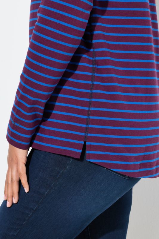 Striped Crew Neck Shirt
