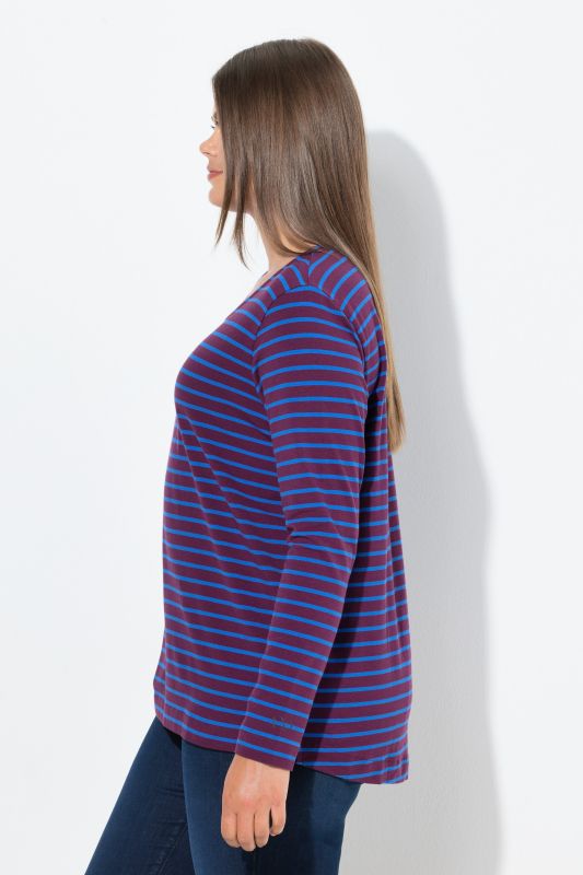 Striped Crew Neck Shirt