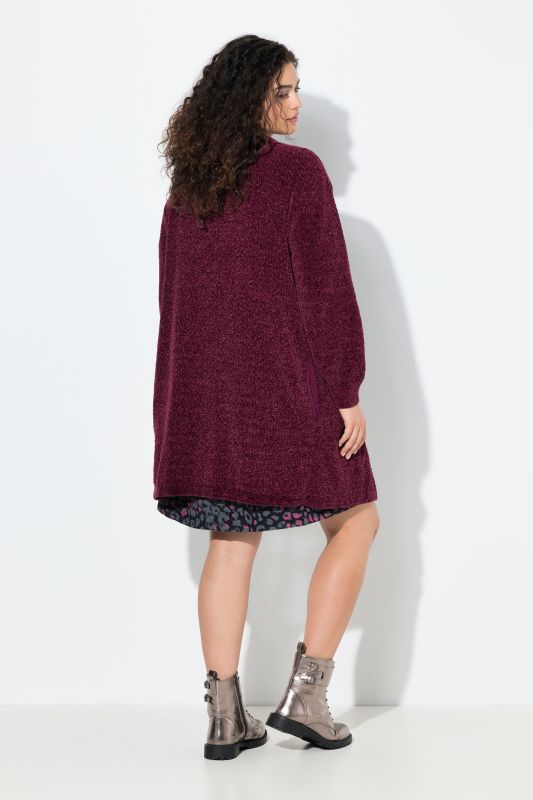 Жилетка пухкава дълга