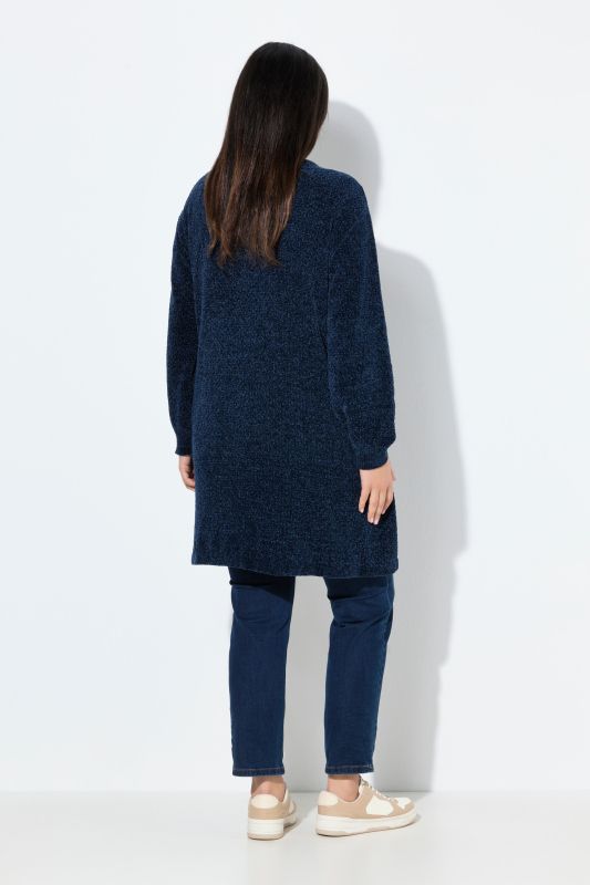 Жилетка пухкава дълга