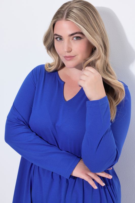 Рокля с джобове и А - линия