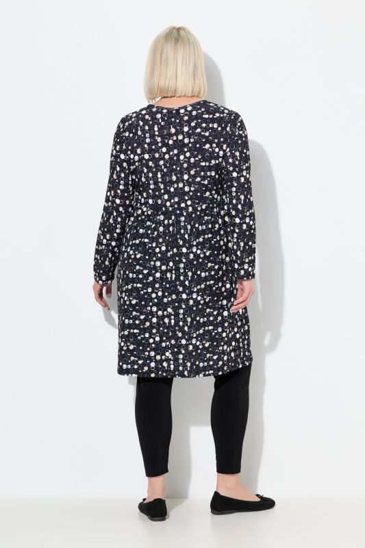 Рокля с принт на балончета