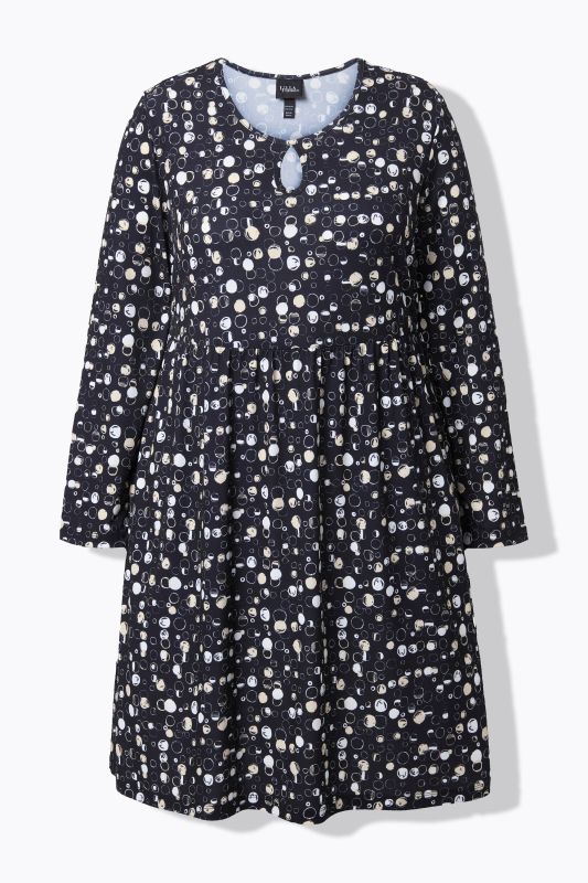 Рокля с принт на балончета