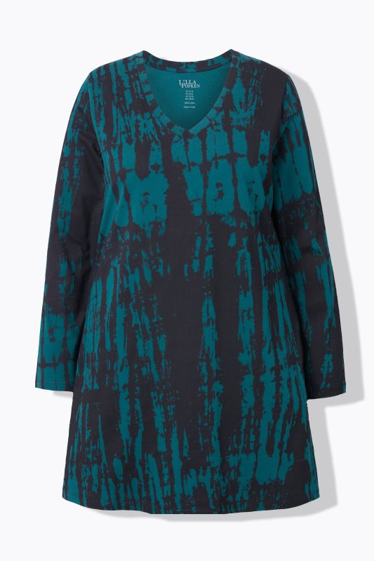 Туника с батиков принт