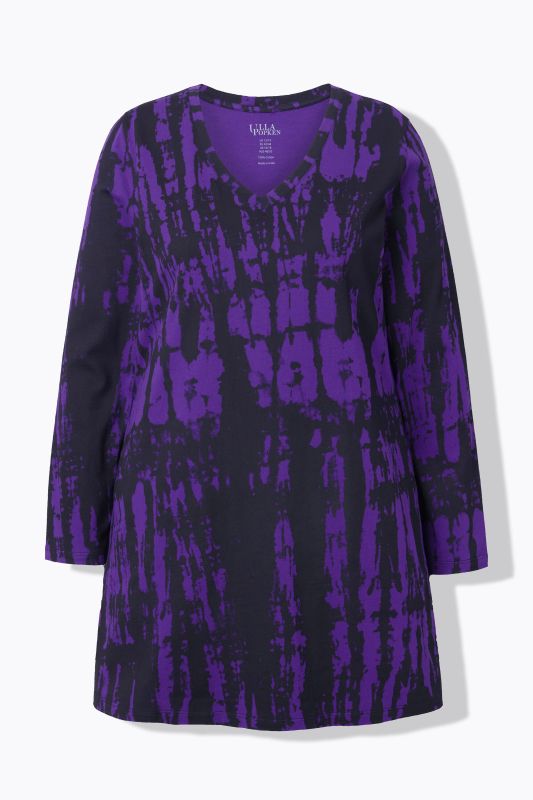 Туника с батиков принт