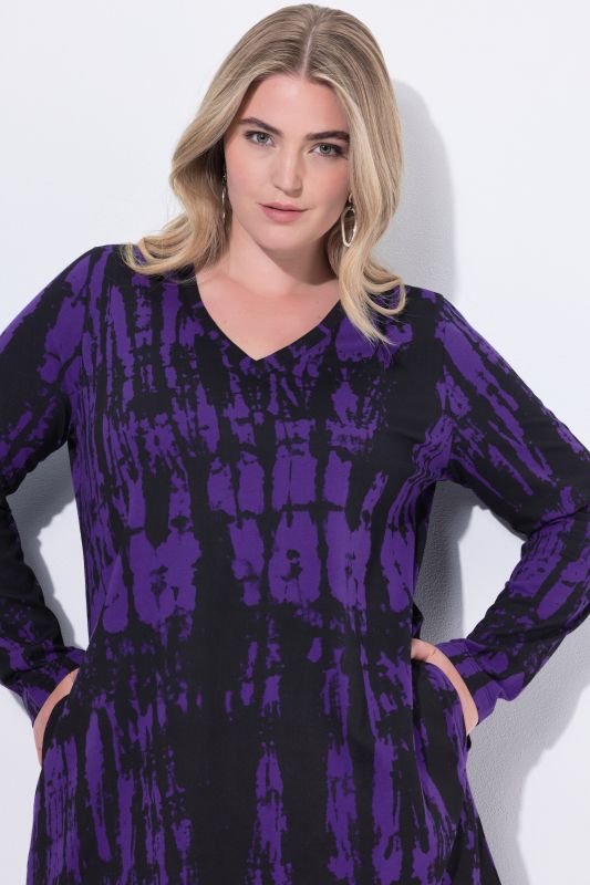 Туника с батиков принт