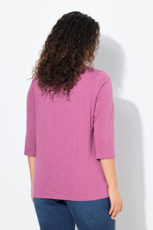 Блуза с принт и надпис