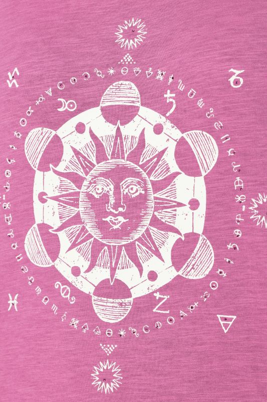 Блуза с принт и надпис