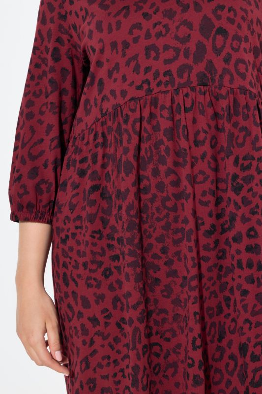 Рокля с животински принт