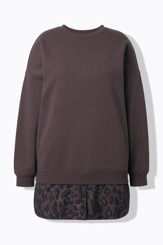 Суитчър с леопардов принт