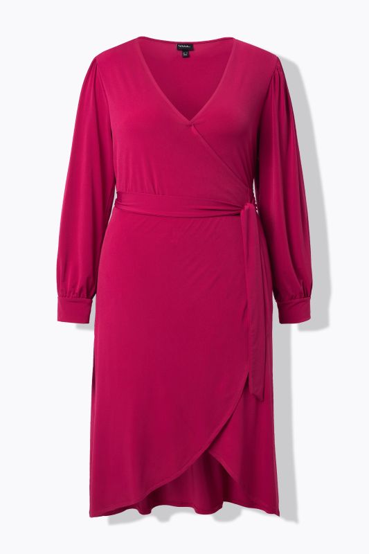 Рокля с колан тип прегърни ме