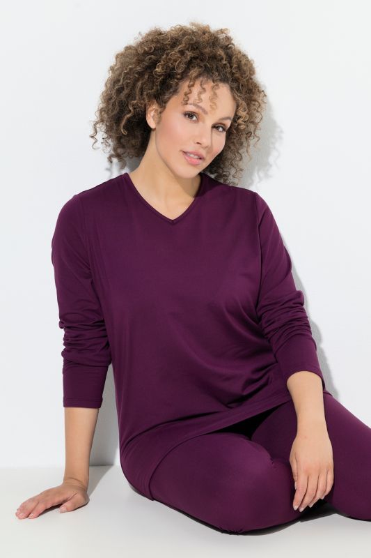 Versatile Headband & Stretch Knit Top Set