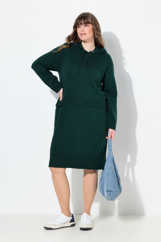 Рокля памучна с качулка