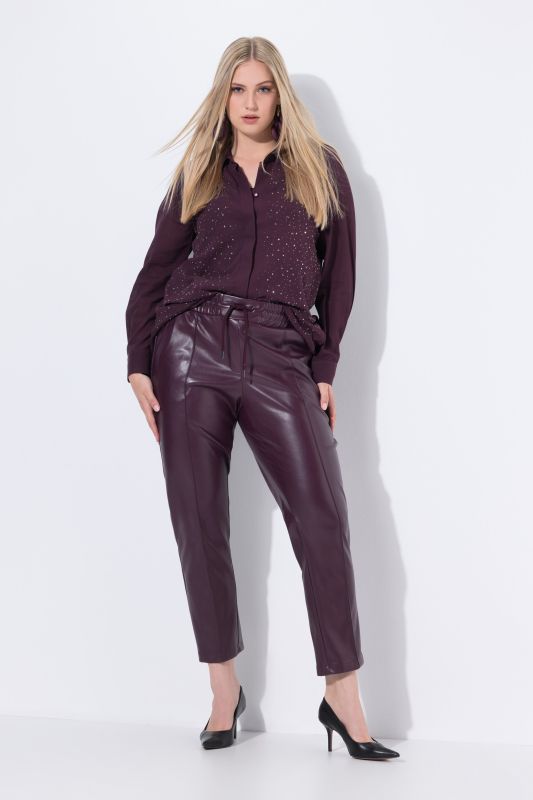 Faux Leather Pants