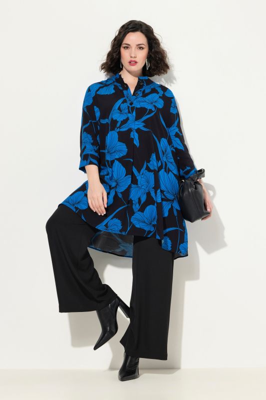 Рокля тип туника с флорален принт