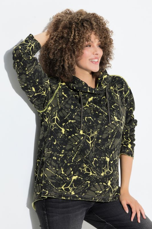 Суитчър с принт на пеперуди