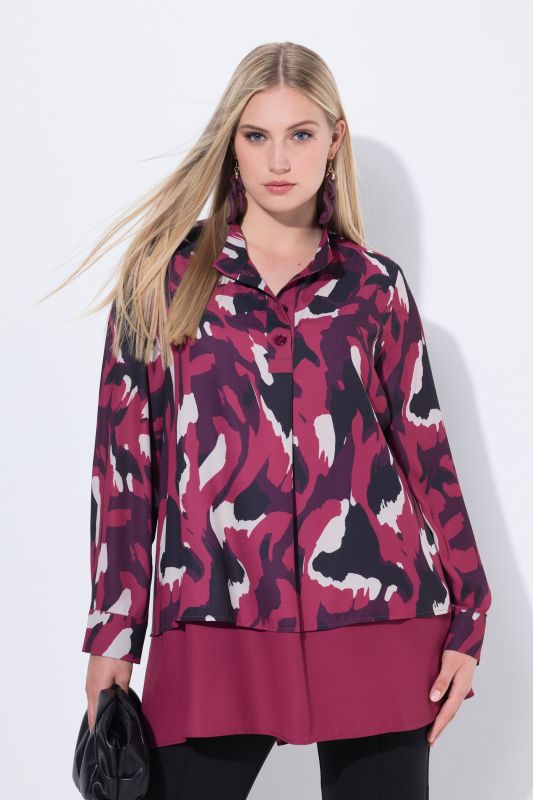 Туника с абстрактен принт