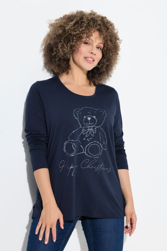 Тениска коледна с принт