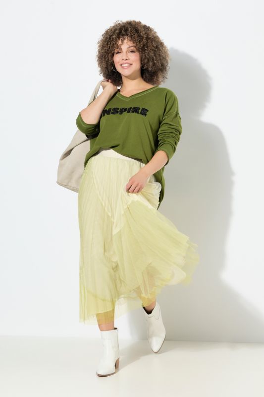 Пола цветна от тюл