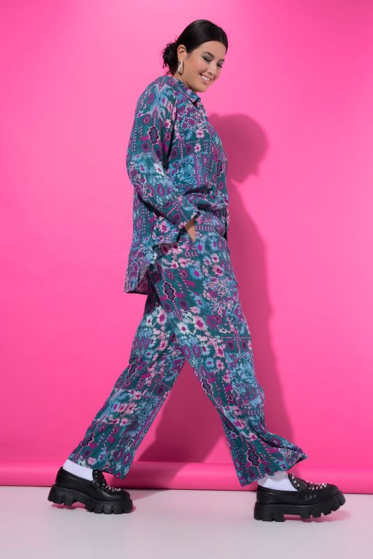 Панталон с пач принт