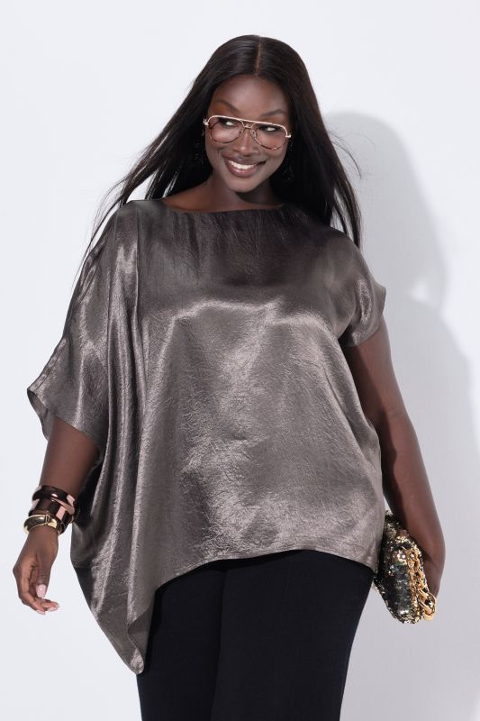 Близа асиметрична с бляскав детайл