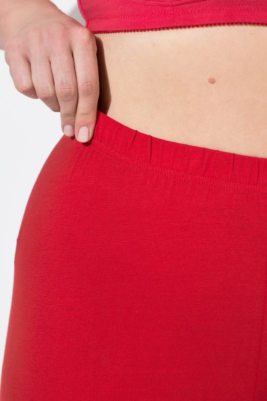 Basic Stretch Knit Ankle Length Leggings