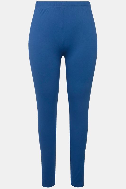 Basic Stretch Knit Ankle Length Leggings