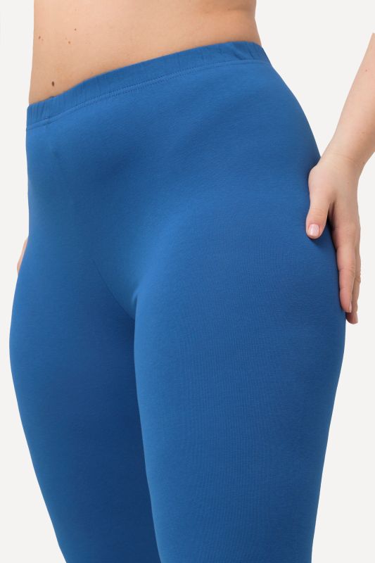 Basic Stretch Knit Ankle Length Leggings