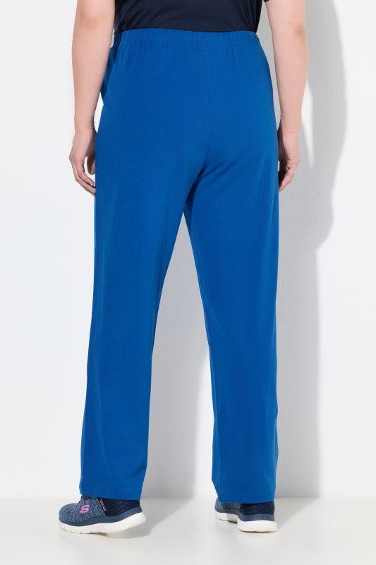 Pull On Knit Straight Leg Pants