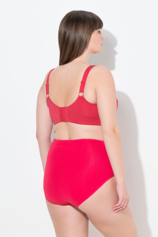 Lace Inset Wirefree Kelly Fit Support Bra