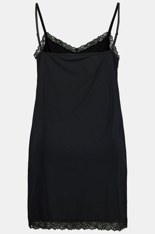 Подплата за рокля с дантелено деколте