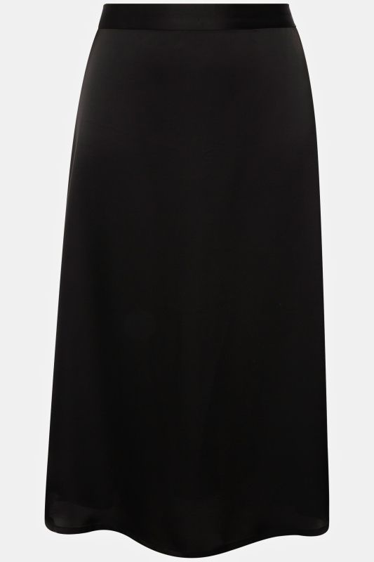 A-Line Satin Skirt