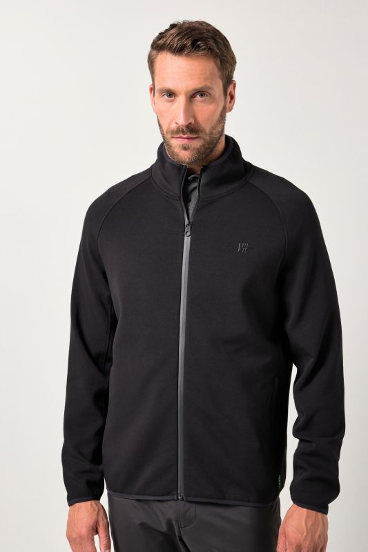 Golf, sweat jacket, stand-up collar, zip, raglan