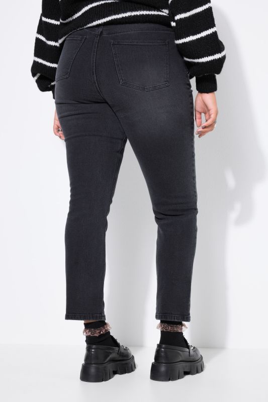 Дънки тип Mom еластични