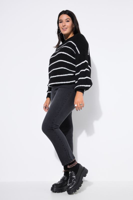 Дънки тип Mom еластични