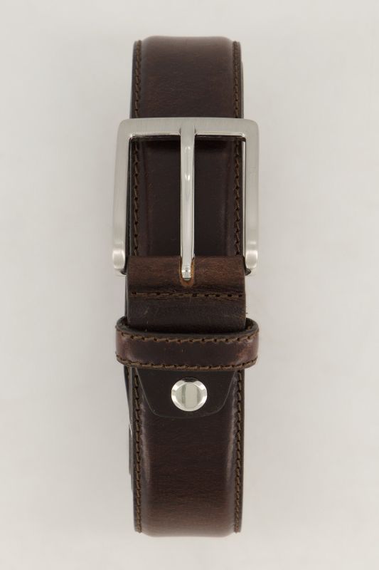 Leather belt