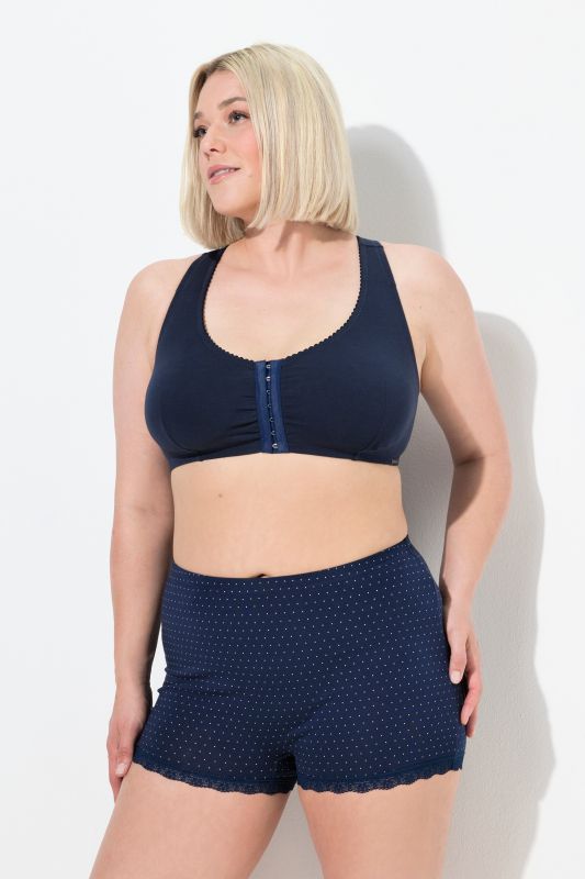 Бикини с крачол комплект от 3 броя с дантела