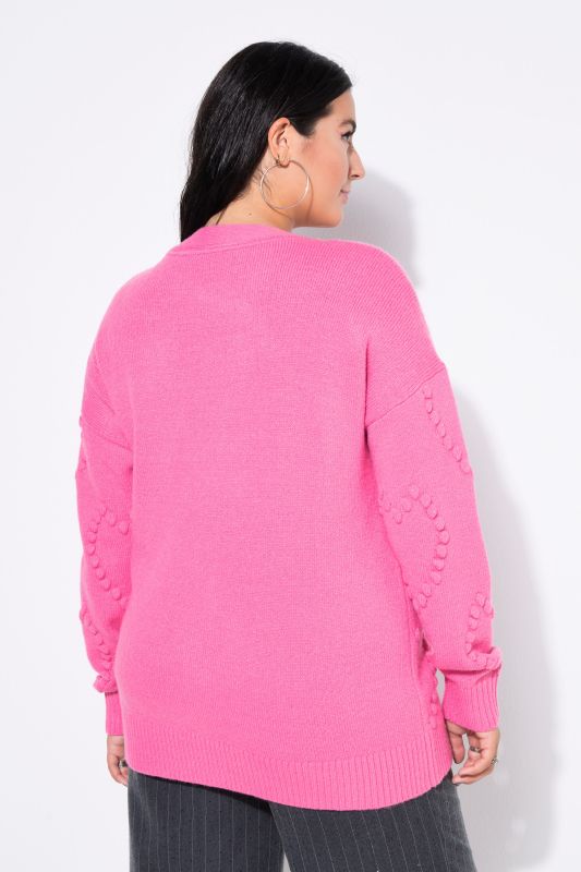 Textured Heart Cardigan