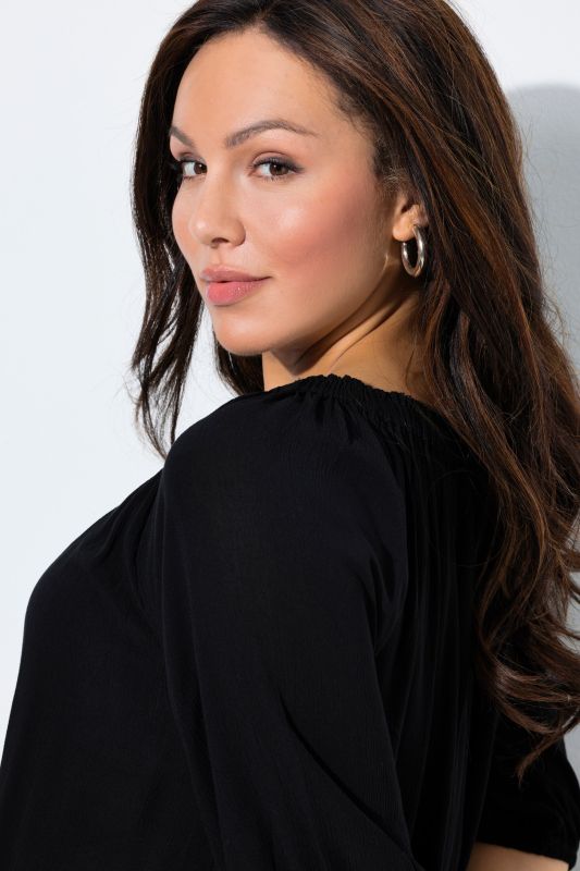 Textured Flounce Dress