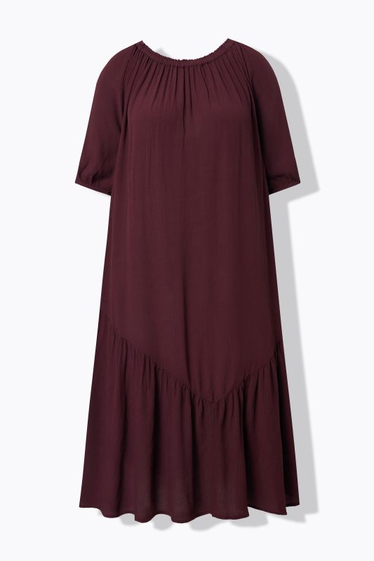 Textured Flounce Dress