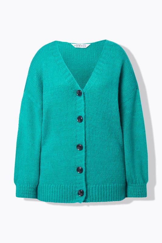 Soft V-Neck Long Sleeve Cardigan