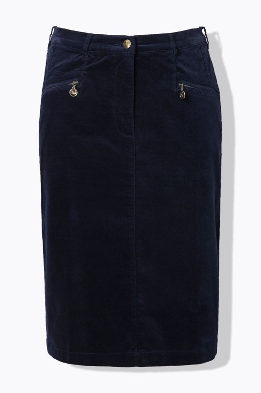 Velvet Stretch Fit Mony Skirt