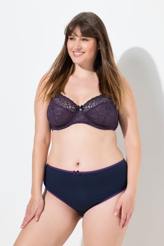 Бикини комплект от 7 броя с контрастни акценти