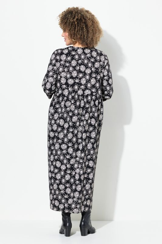 Рокля с принт на глухарчета