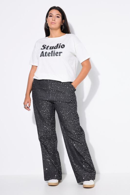 Дънки с пайети